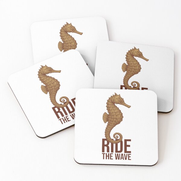 Item preview, Ride the Wave – Seahorse Ocean Design designed and sold by xndrlab.