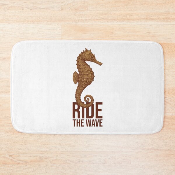 Item preview, Ride the Wave – Seahorse Ocean Design designed and sold by xndrlab.