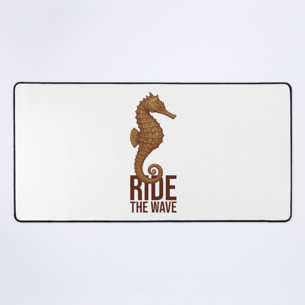 Item preview, Ride the Wave – Seahorse Ocean Design designed and sold by xndrlab.