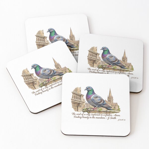 Item preview, New Sherlock Pigeon Detective - The Case of the Missing Crumb Vector Art designed and sold by CreativeNest Prints.