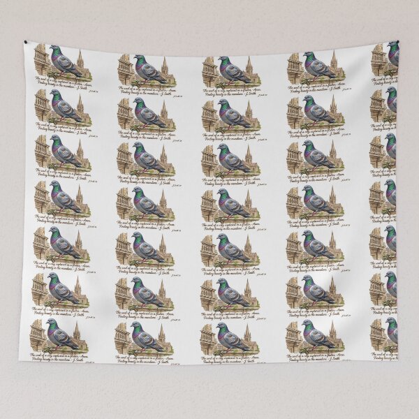Item preview, New Sherlock Pigeon Detective - The Case of the Missing Crumb Vector Art designed and sold by CreativeNest Prints.