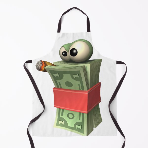 Item preview, Y2K Retro 3D Smoking Money Stack Hustle designed and sold by NostalgiaOS.