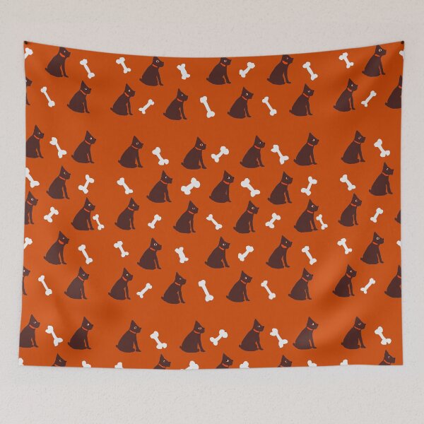 Item preview, Pattern of Dogs and Bones designed and sold by Elaine M Hayward .