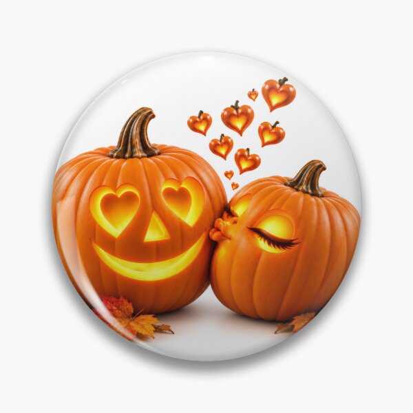 Item preview, Pumpkin Kisses and Autumn Hearts designed and sold by DansCreations42.