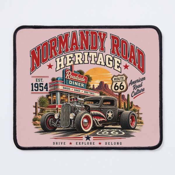 Item preview, Normandy Road Heritage – Vintage Americana Road Culture designed and sold by Normandy Road Heritage™ - Vintage Garage Art.