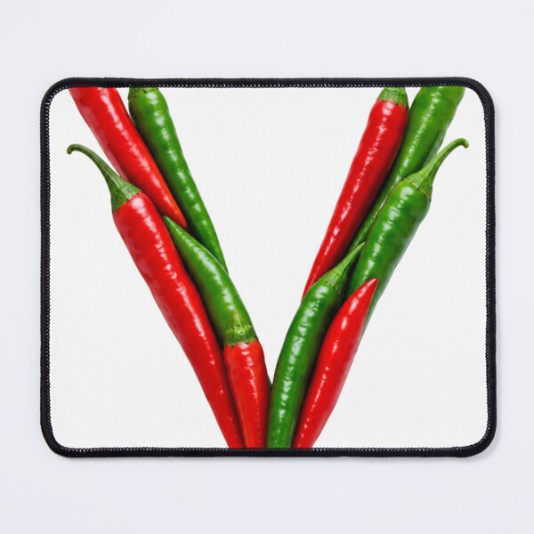 Item preview, Letter V chili art designed and sold by urbanshop7.