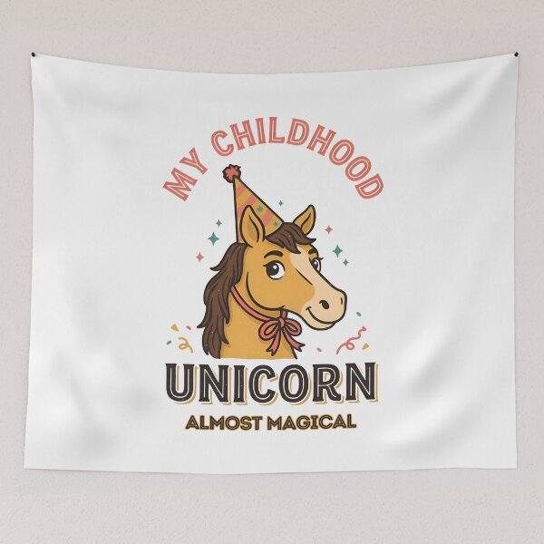 Item preview, My Childhood Unicorn Almost Magical  designed and sold by AleksandraJac05.