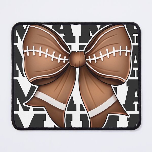Item preview, Football Mama Bow – Game Day Graphic designed and sold by SweetTeezPrints.
