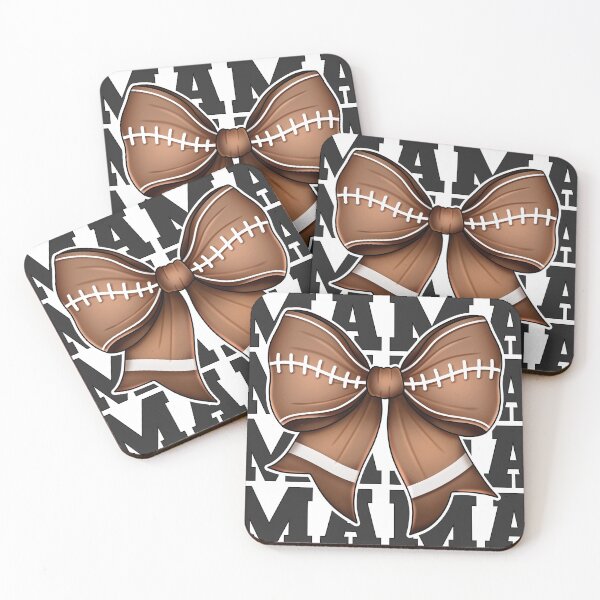 Item preview, Football Mama Bow – Game Day Graphic designed and sold by SweetTeezPrints.