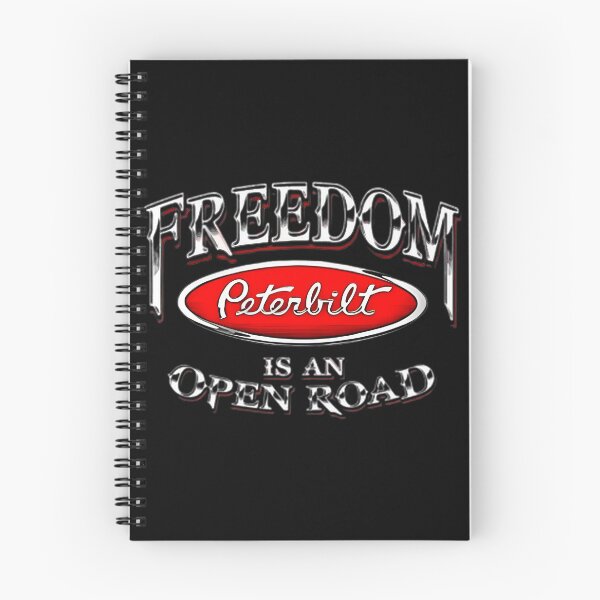 Item preview, Peterbilt Truck Freedom Is An Open Road Inspirational Design designed and sold by Dark  Horse.