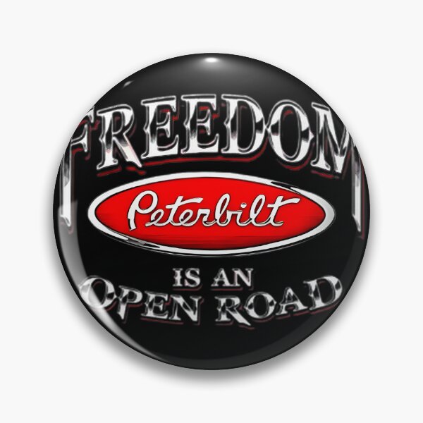Item preview, Peterbilt Truck Freedom Is An Open Road Inspirational Design designed and sold by Dark  Horse.