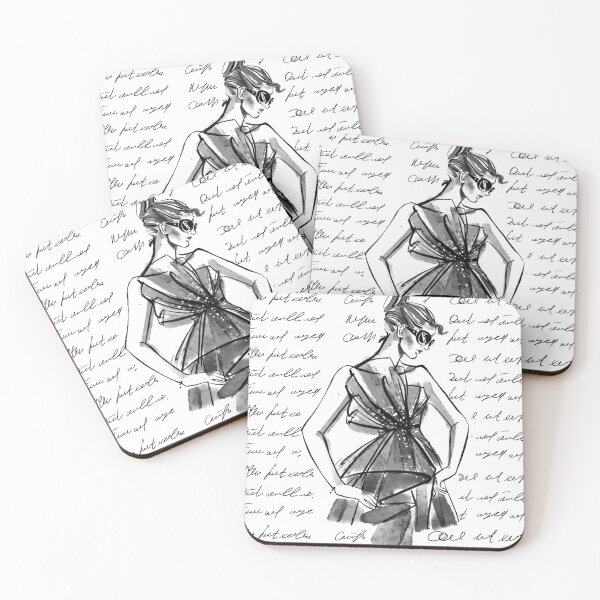 Item preview, Fashion Illustration Woman Sunglasses Sketch designed and sold by Luckyword.