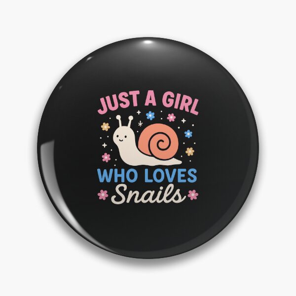 Item preview, Snail Lover - Just a Girl Who Loves Snails designed and sold by Artful Paws.