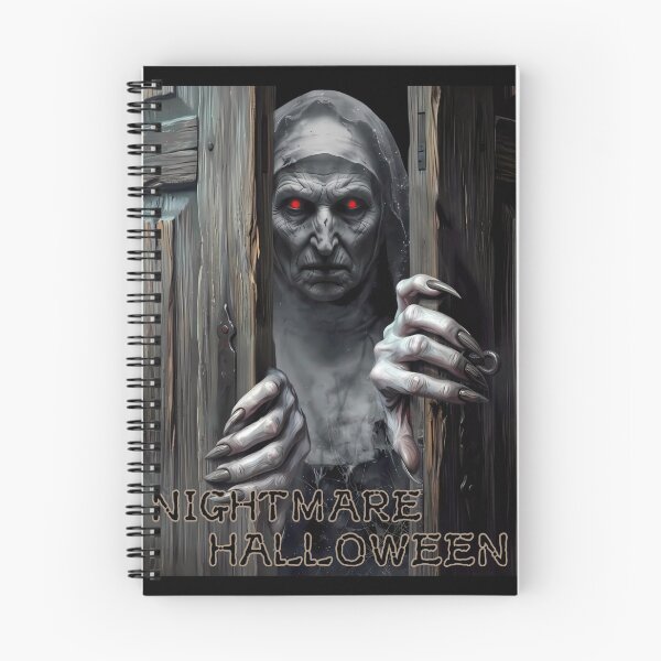 Item preview, Creepy Nightmare Halloween Monster Behind The Door designed and sold by Szpaku desart .