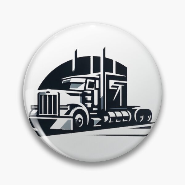 Item preview, Classic Peterbilt Truck Illustration for Trucking Enthusiasts and Drivers designed and sold by Dark  Horse.