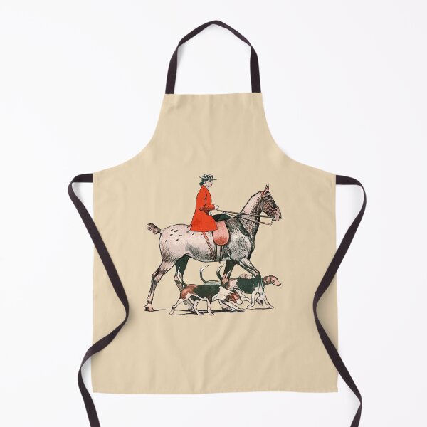 Item preview, Elegant Vintage Equestrian Horse Rider with Hounds designed and sold by tanjica.