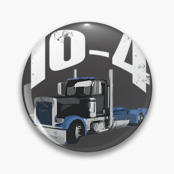 Artikelvorschau, Lustiges Grafikdesign für LKW-Fans: Wheeler Blue Semi Truck entworfen und verkauft von Dark  Horse.