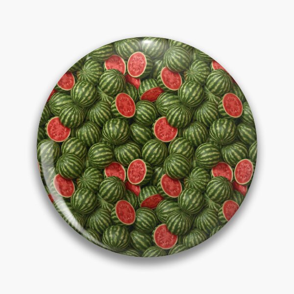 Item preview, Green and Red Watermelon Pattern designed and sold by KsaveraArt.