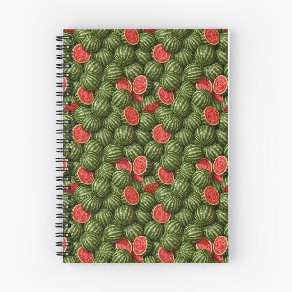 Item preview, Green and Red Watermelon Pattern designed and sold by KsaveraArt.