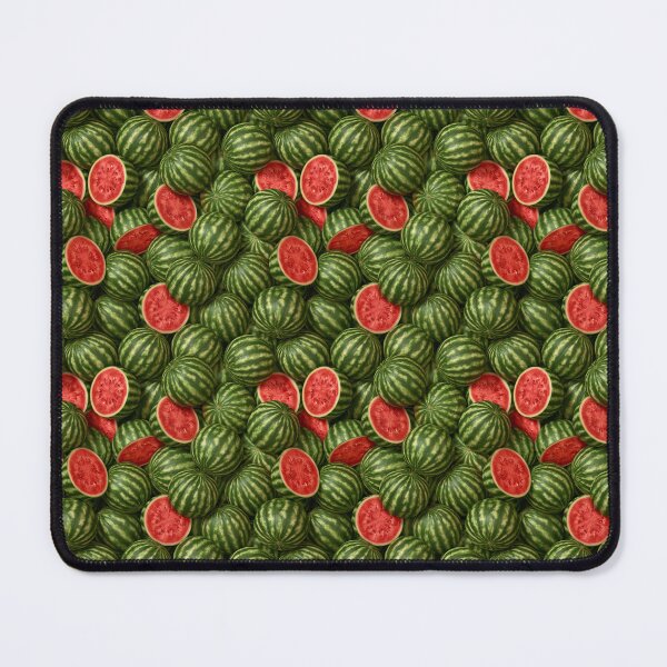Item preview, Green and Red Watermelon Pattern designed and sold by KsaveraArt.