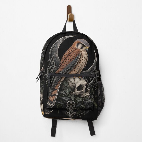 Item preview, Kestrel Bird of Prey Gothic Art designed and sold by CursedTeaDesigns.