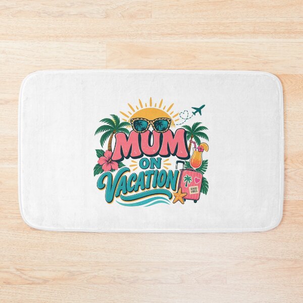 Item preview, Mum on Vacation – Tropical Holiday Mom Shirt designed and sold by The Dubai Guy.