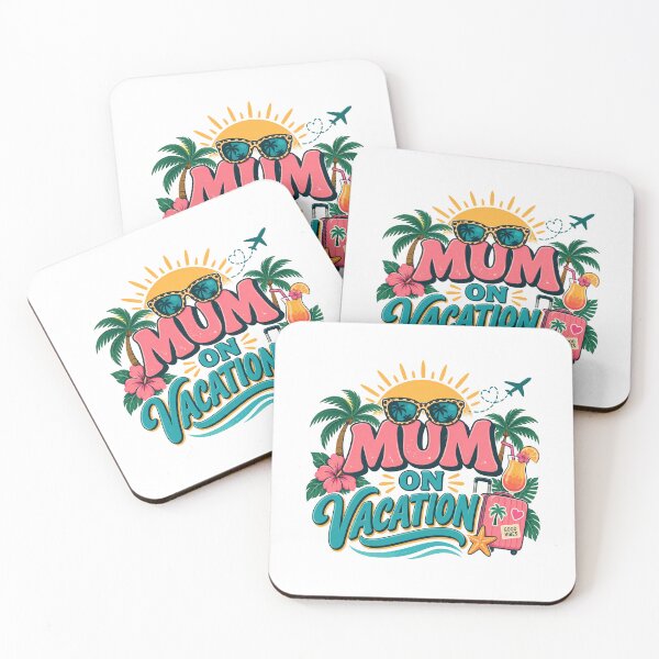 Item preview, Mum on Vacation – Tropical Holiday Mom Shirt designed and sold by The Dubai Guy.