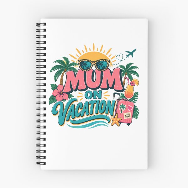 Item preview, Mum on Vacation – Tropical Holiday Mom Shirt designed and sold by The Dubai Guy.