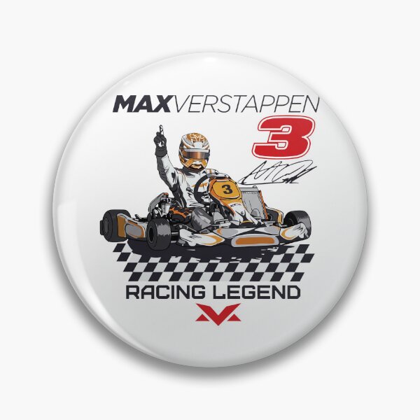 Item preview, Max Verstappen - Racing Legend - Max Verstappen Karting designed and sold by lucrfts.