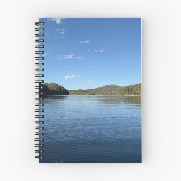 Item preview, Peaceful Forest Lake Under Blue Sky designed and sold by Edify-.