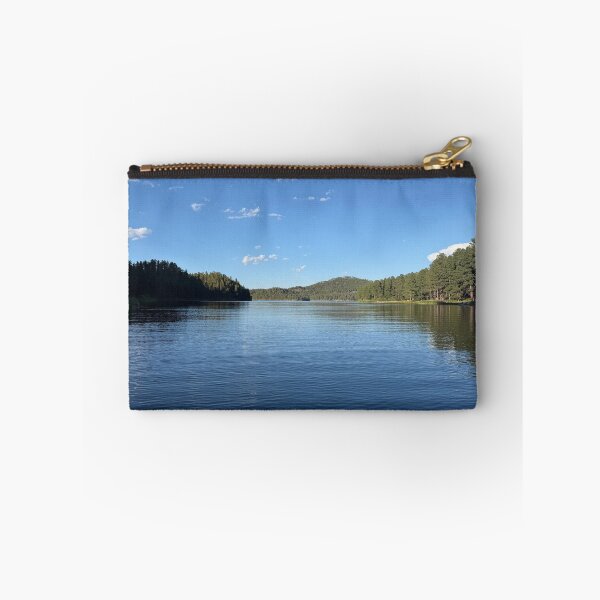 Item preview, Peaceful Forest Lake Under Blue Sky designed and sold by Edify-.