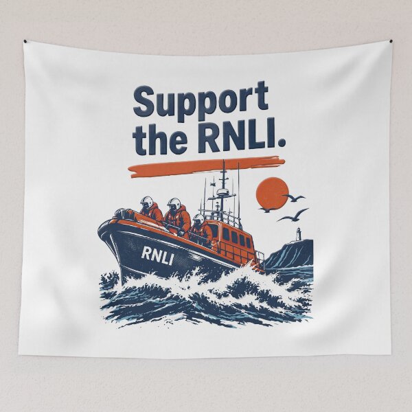 Item preview, RNLI - Equipo de Rescate en Barco Salvavidas - Apoye a la RNLI designed and sold by lucrfts.
