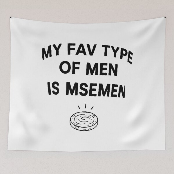 Item preview, My Fav Type Of Men Is Msemen - Msemen designed and sold by lucrfts.