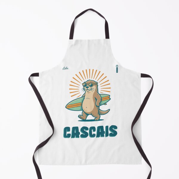 Item preview, Retro Surf Otter Lisboa Cascais designed and sold by NullSpacePrints.