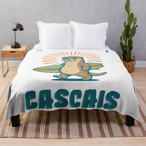 Item preview, Retro Surf Otter Lisboa Cascais designed and sold by NullSpacePrints.