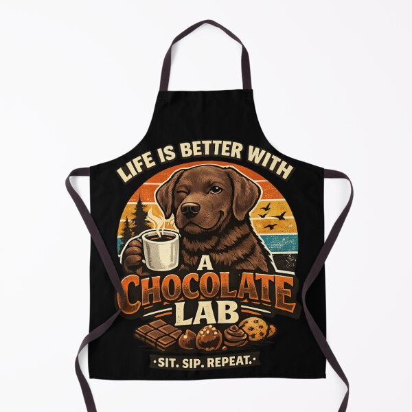 Item preview, Chocolate Labrador - Chocolate Lover Funny Dog Coffee designed and sold by SidTastic .