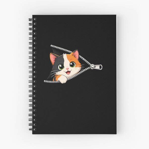 Item preview, Cute Kitten Peeking Zipper Cat Face designed and sold by M555888.