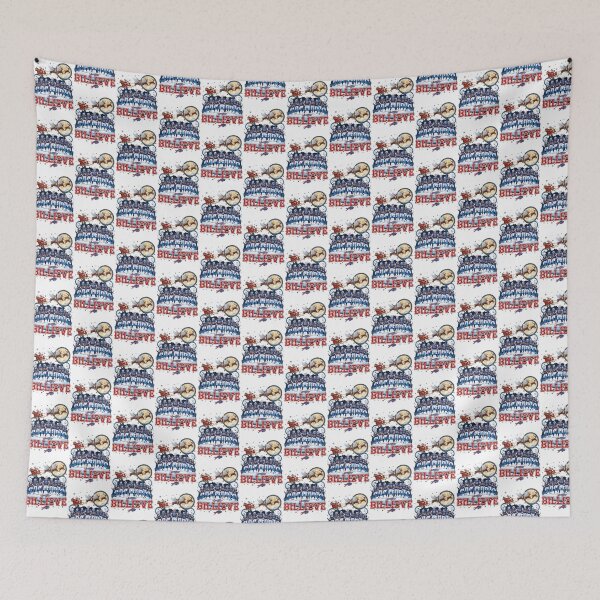 Item preview, Buffalo Bills Inspired BILLIEVE Christmas Holiday Design designed and sold by Yogesh Kapoor.