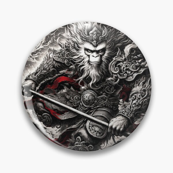 Item preview, Sun Wukong Monkey King Warrior Chinese Mythology designed and sold by Fei Long Design Hub.