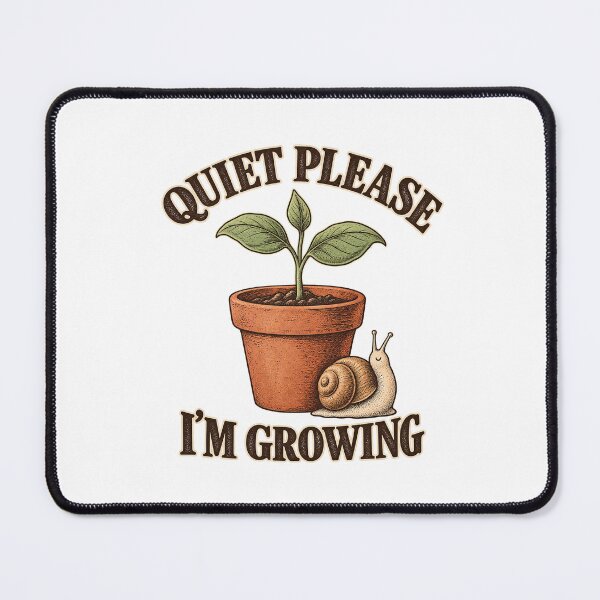 Item preview, Quiet Please I’m Growing Vintage Introverted Gardener designed and sold by urbinet.