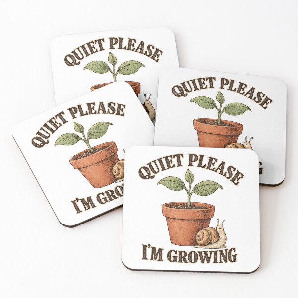 Item preview, Quiet Please I’m Growing Vintage Introverted Gardener designed and sold by urbinet.