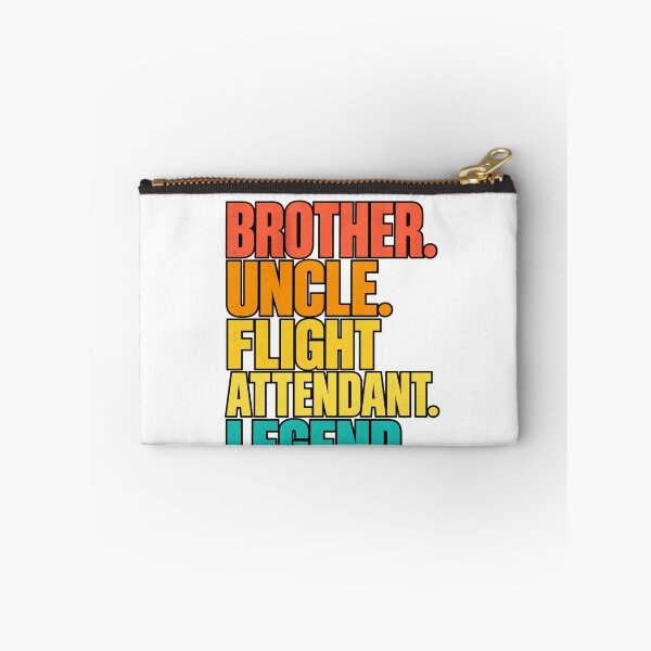 Item preview, Brother Uncle Flight Attendant Legend, Aviation Crew Humor Brother Uncle, Air Travel Enthusiast  designed and sold by Teeture.