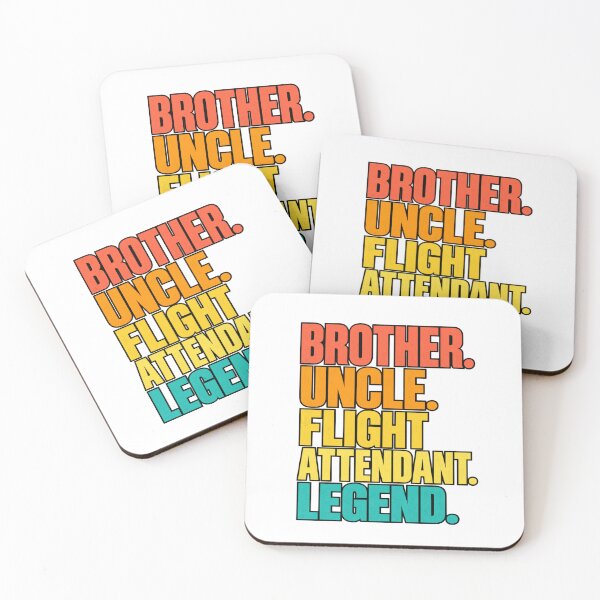 Item preview, Brother Uncle Flight Attendant Legend, Aviation Crew Humor Brother Uncle, Air Travel Enthusiast  designed and sold by Teeture.