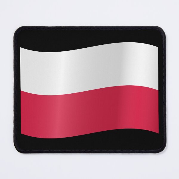 Item preview, Polish Waving Flag Poland Pride Design designed and sold by yazdogs.