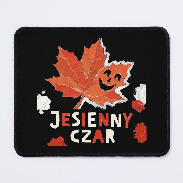 Item preview, Jesienny Czar Polish Autumn Charm Smiling Maple Leaf Papercut Halloween Shirt designed and sold by TeNovaStudio ⭐⭐⭐⭐⭐.