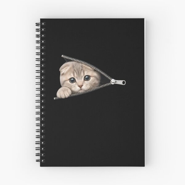 Item preview, Cute Kitten Peeking Zipper Cat Face designed and sold by M555888.
