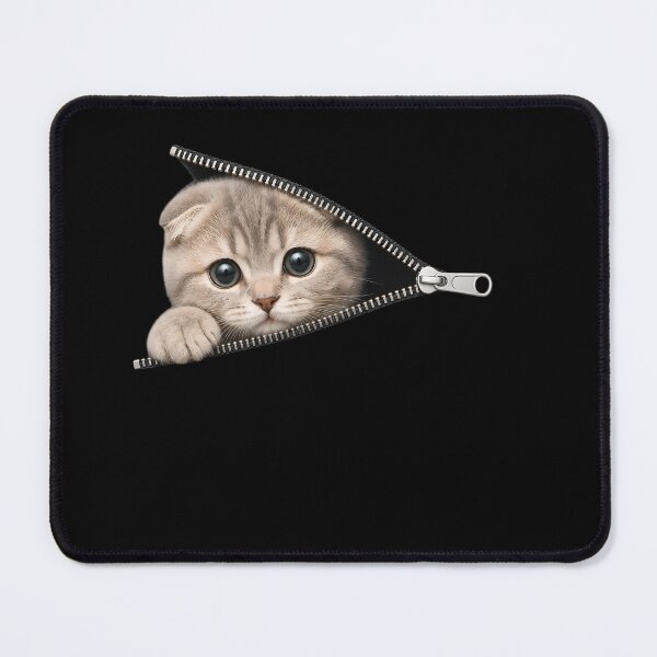 Item preview, Cute Kitten Peeking Zipper Cat Face designed and sold by M555888.