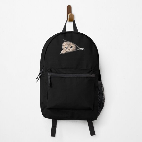 Item preview, Cute Kitten Peeking Zipper Cat Face designed and sold by M555888.