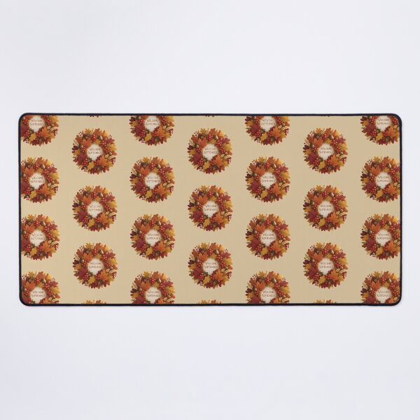 Item preview, Welcome September Autumn Wreath Minimalist Cozy Fall Aesthetic Classic Design designed and sold by ORIGINS LINES.