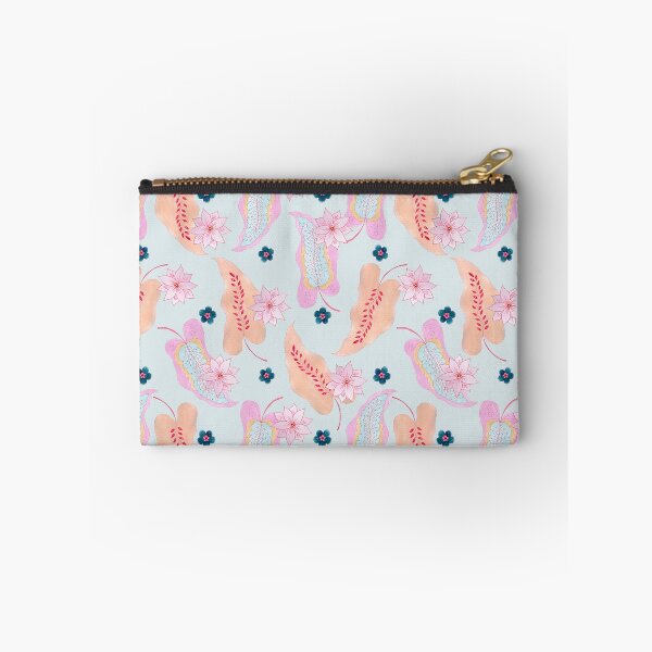 Item preview, Botanical Leaf Reverie - Mist Blue designed and sold by Piret Victoria Ribas.